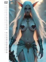 Kalender 2026 - Wild Fantasy - Creatures - Bilde 2