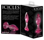 ICICLES No.79 - Rosa Buttplug av Glass
