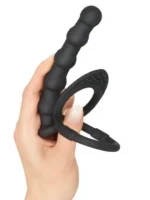 Black Velvets - Penis og Pung-ring med dobbelpenetrering - Bilde 4