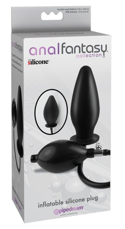 Anal Fantasy - Oppblåsbar Silikon Buttplug