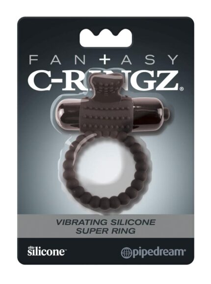 C-ringz - Super ring - Penisring med vibrering i silikon