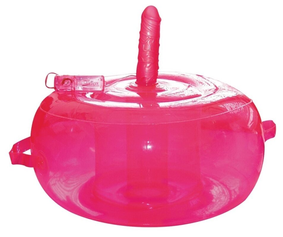 Dildopute med Vibrasjon rosa