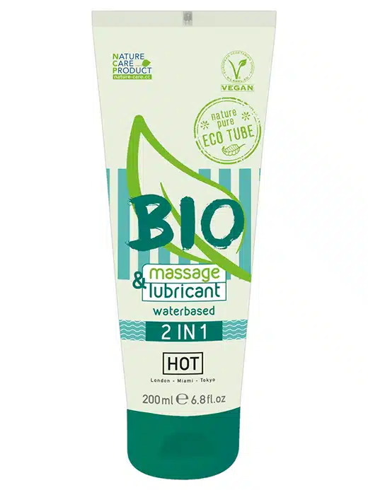glidemiddel hot bio massasje
