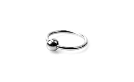 Glans Ring - Penishodering med Kule - 25 mm