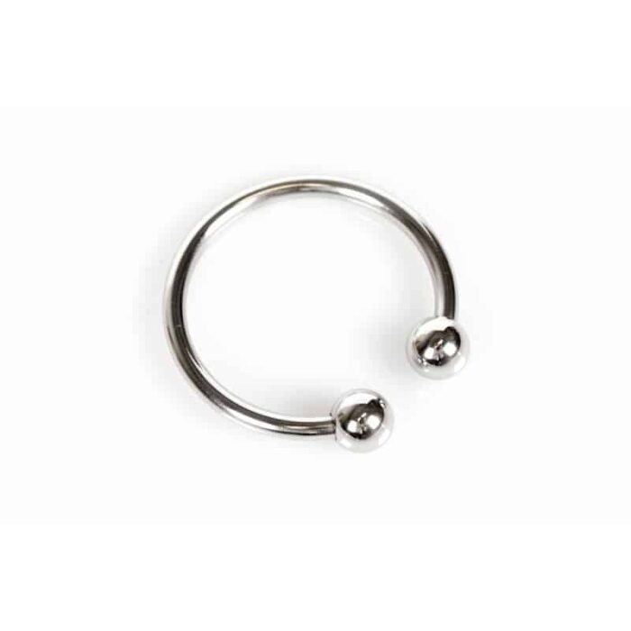 Horse Shoe Glans Ring - Penishodering med Kuler - 28 mm