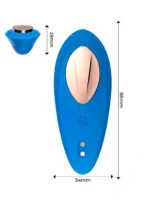 IY - Into You - Trusevibrator med APP - Blå - Bilde 5