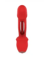 Intoyou - Mouty - Biting & Flipping - Rabbitvibrator med app - Rød - Bilde 6