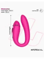 Intoyou - Couty - Parvibrator med Rotasjoner og APP - Bilde 4