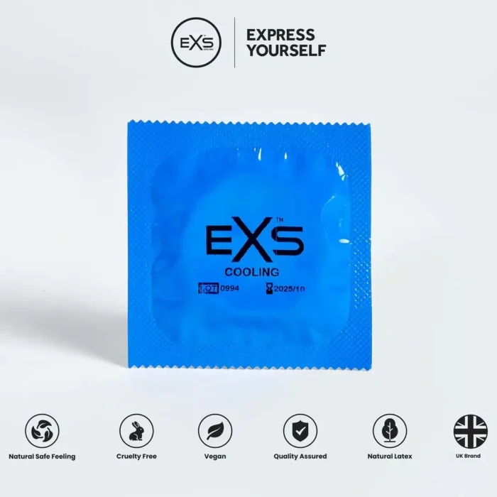 EXS - Kondom med kjølende effekt - 1stk - Bilde 3