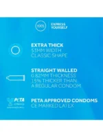 EXS - Tykke Kondomer - 12 stk - Bilde 4
