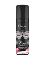 Orgie - Dual Vibe! Strawberry Gin And Tonic- Flytende Vibrator Styrke 6 - Bilde 2