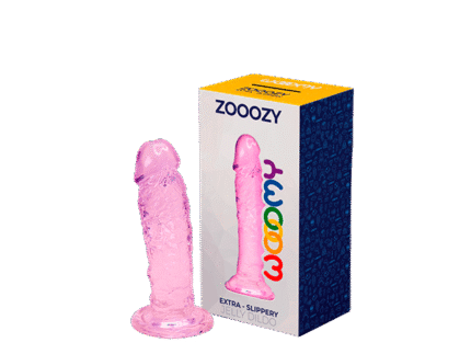 Woomy - Zooozy - Rosa dildo med sugekopp