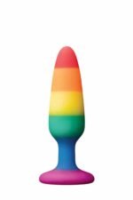 Dream toys - COLOURFUL LOVE - Buttplug regnbue - Small