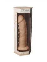 Silexd - Silikon Dildo - Model 2 - 7,5" Lys hudfarge - Bilde 8