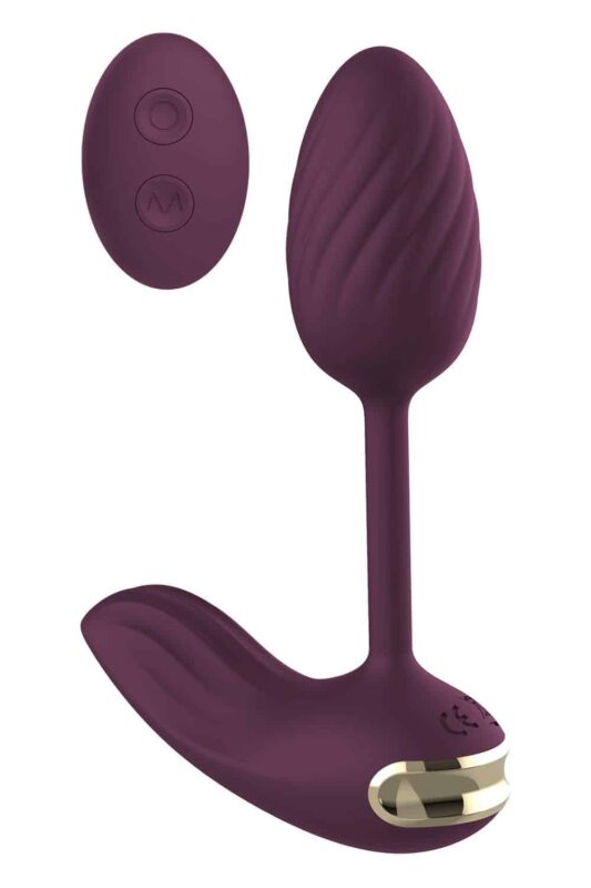 Dreamtoys - Essentials - Trusevibrator med egg og fjernkontroll - Lilla