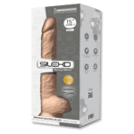 Silexd - Silikon Dildo - Model 1 - 15" - 38cm - Lys Hudfarge