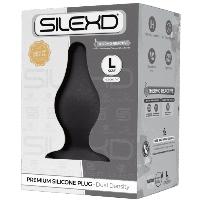 Silexd - Silexpan Konisk Buttplug - Large