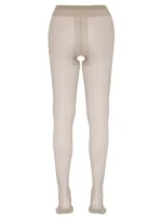 Cottelli Legwear - Klassisk strømpebukse med åpent skritt - Beige - Bilde 4