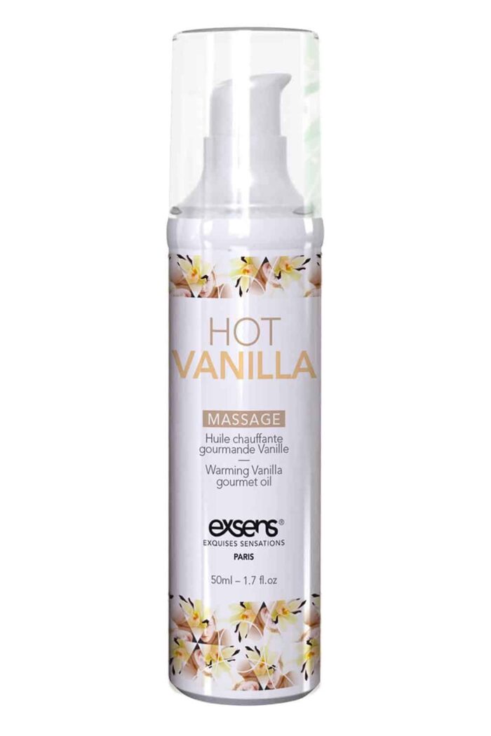 EXSENS - Varmende massasjeolje - Hot Vanilla - Vanilje