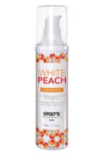 EXSENS - Organic Varmende massasjeolje - White Peach - Hvit Fersken