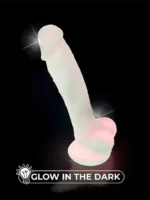 Silexd - Silikon Dildo - Model 2 - 7,5" Lys hudfarge - Bilde 5
