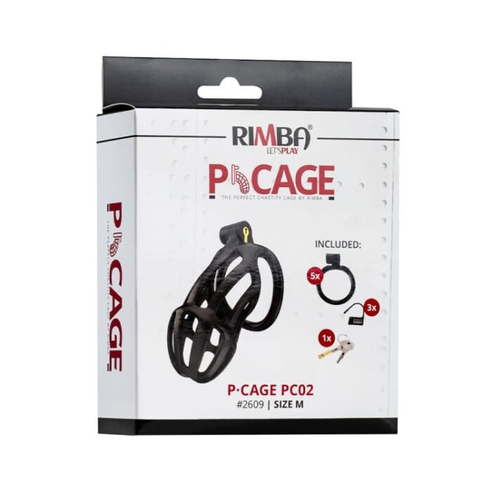 Rimba P-Cage - PC02 - Kyskhetsbur - Medium - Sort - Bilde 5