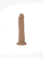 Silexd - Liquid Silikon - Model 2 - 8" Lys hudfarge Myk dildo