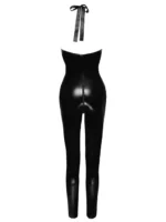 Black Level - Lakk Jumpsuit - Sort - Bilde 7