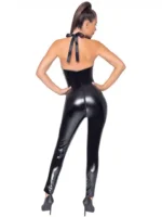 Black Level - Lakk Jumpsuit - Sort - Bilde 5