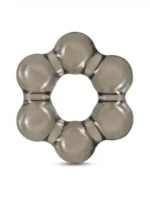 Blush - Stay Hard Thick Bead - Penisring med kuler - sort