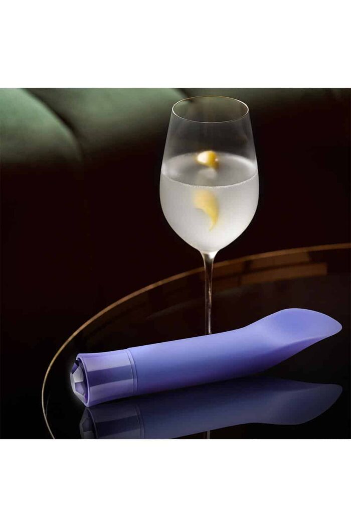 OH MY GEM ENRAPTURE TANZANITE - Lilla vibrator
