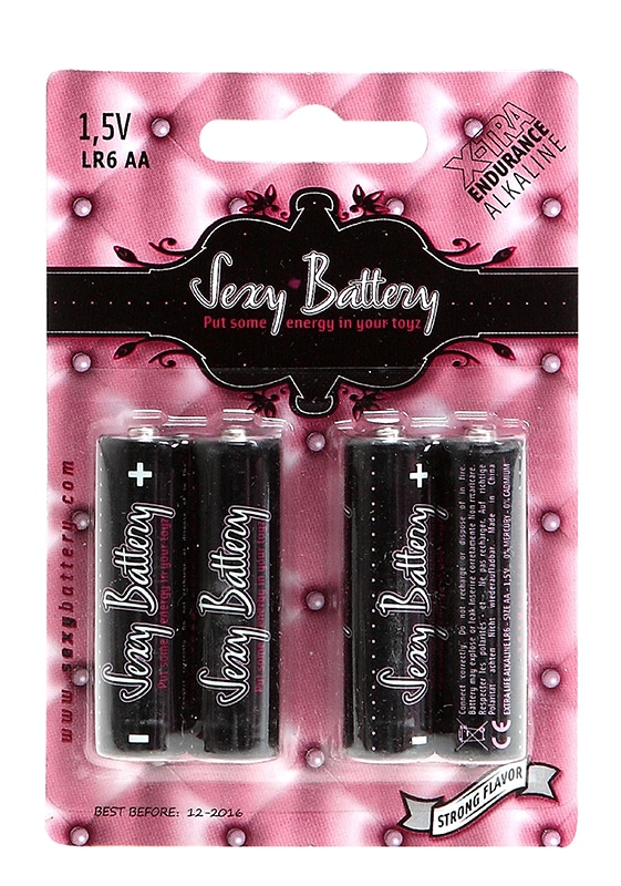 Sexy Battery - Alkaline 4 stk - AA batterier