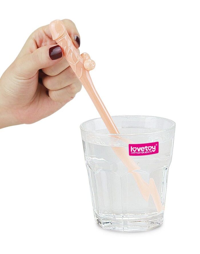 Love Toy - Original Willy Straws - Sugerør - Lys hudfarge - Bilde 6