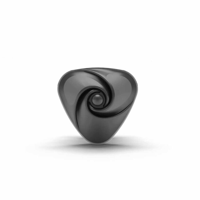 Mystim - Hearts Desire - Lay-On Vibrator med E-Stimulering - Sort