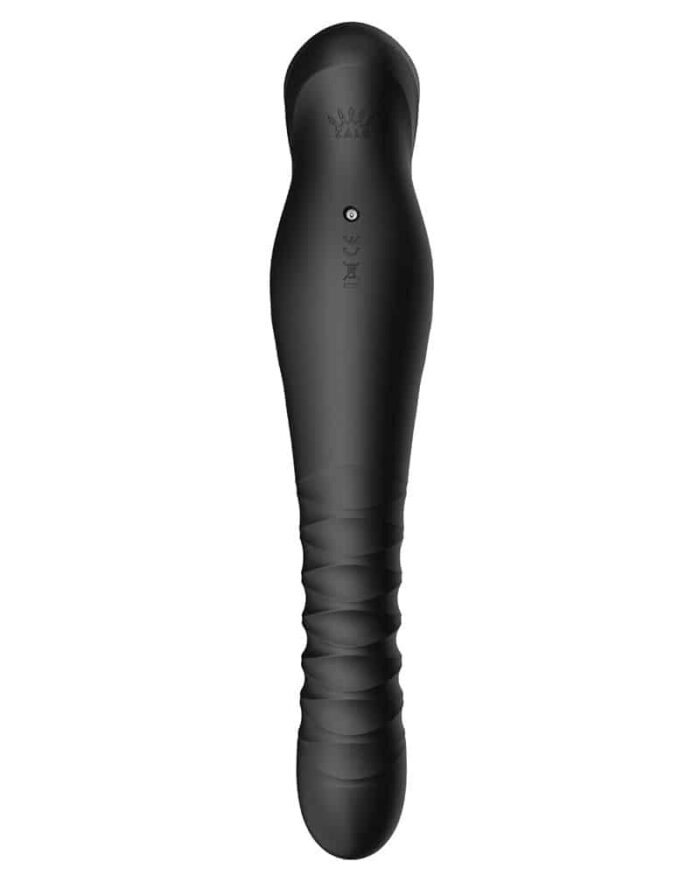 ZALO - King Black - Thrusting vibrator - sort