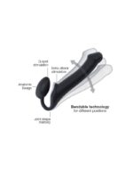 Strap-on-Me - Stroppeløs Strap On - Small - Lilla