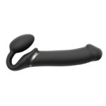 Strap-on-Me - Stroppeløs Strap On med Vibrering - X-Large - Sort