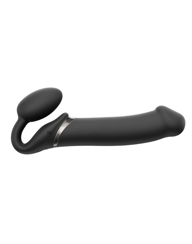 Strap-on-Me - Stroppeløs Strap On med Vibrering - X-Large - Sort