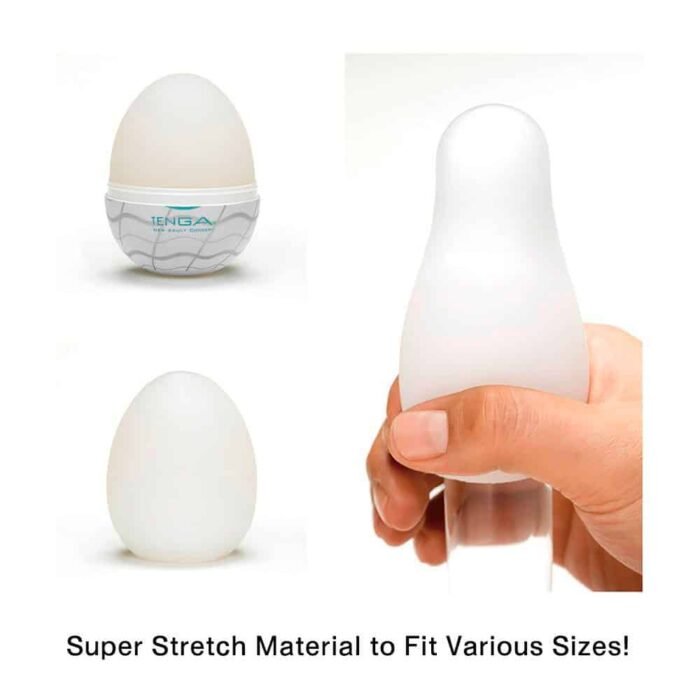 Tenga - Onaniegg - Egg Wavy II - Blå