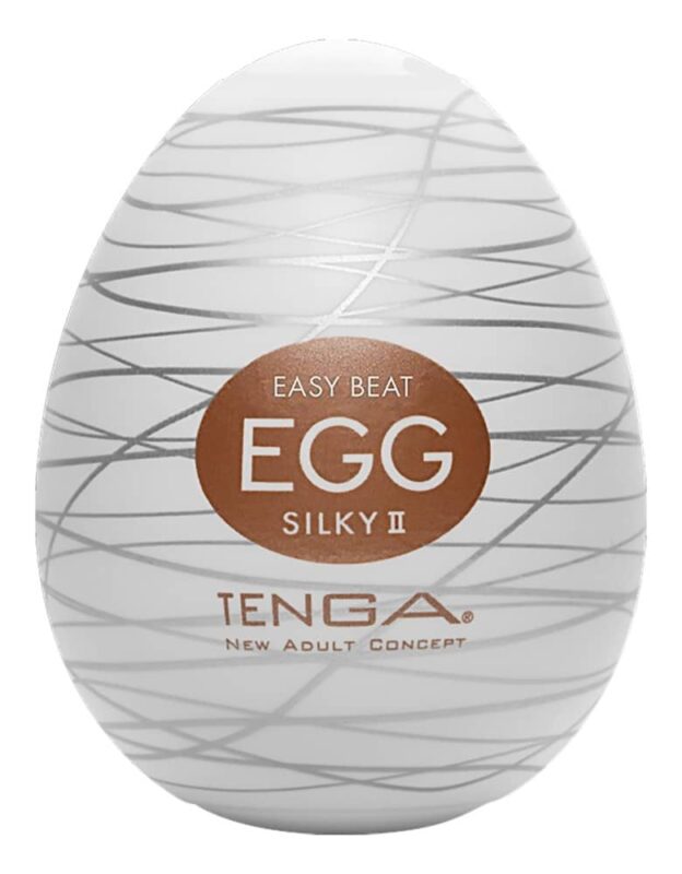 Tenga - Onaniegg - Egg Silky II - Brun