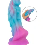 Beasty Cocks - Mystic Dragon - Silikondildo - flerfarget