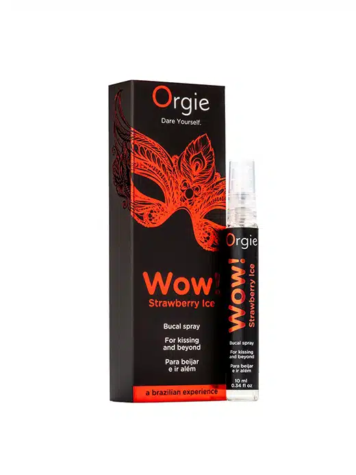 51935-orgie-wow-oral-strawberry-kyssing Orgie - Wow! Strawberry ice - Oral spray - Jordbær - Bilde 1