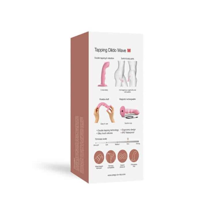 Strap-on-me - Tappende vibrator - Rosa - Bilde 4