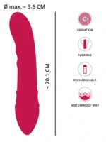 Showers to Orgasm - Dusjvibrator - Rød - Bilde 9