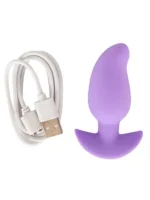 Cuties - Mini buttplugg med vibrasjon - Lilla - Bilde 11