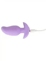 Cuties - Mini buttplugg med vibrasjon - Lilla - Bilde 10