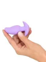 Cuties - Mini buttplugg med vibrasjon - Lilla - Bilde 9