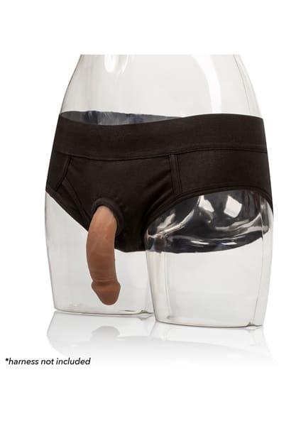 Packer Gear - Silicone Packing Penis 12,75cm - Transmaskulint Tilbehør - Mørk Hudfarge