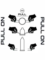 EXS - PULL - Lateksfrie kondomer - 3stk - Bilde 3