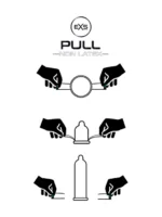 EXS - PULL - Lateksfrie kondomer - 3stk - Bilde 2